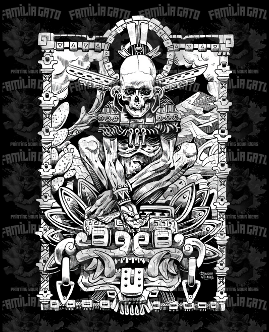 Mayan Design #9 DTF Transfer