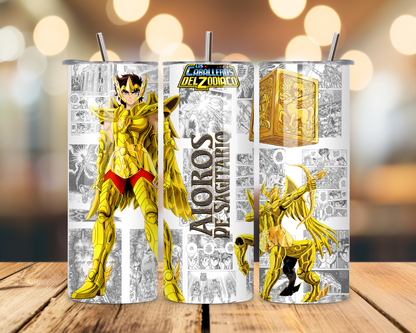 Caballeros del Zodiaco - Saint Seiya - 20 Oz Stainless Steel Tumbler
