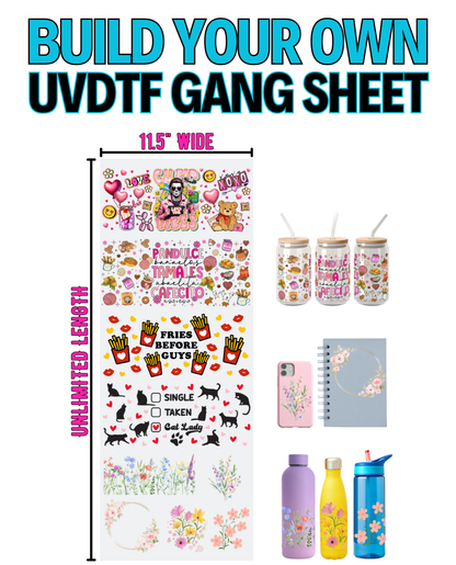 Build Your Own UVDTF Gang Sheet
