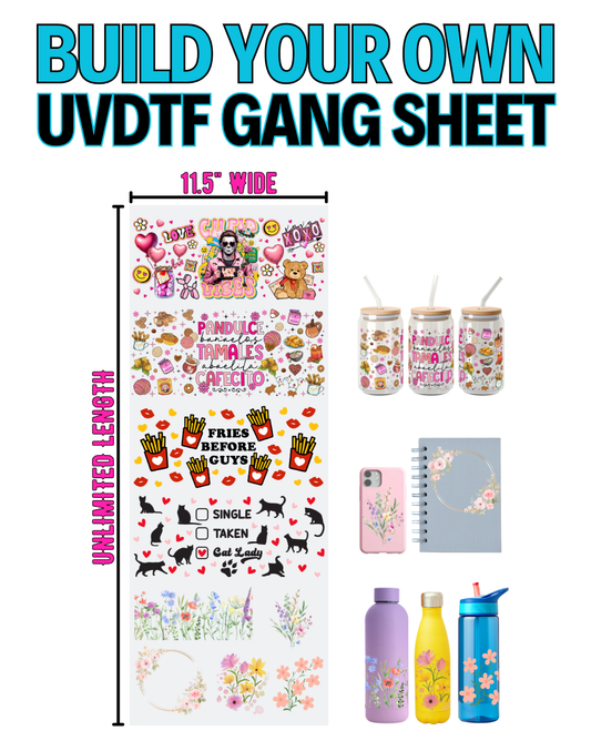 Build Your Own UVDTF Gang Sheet