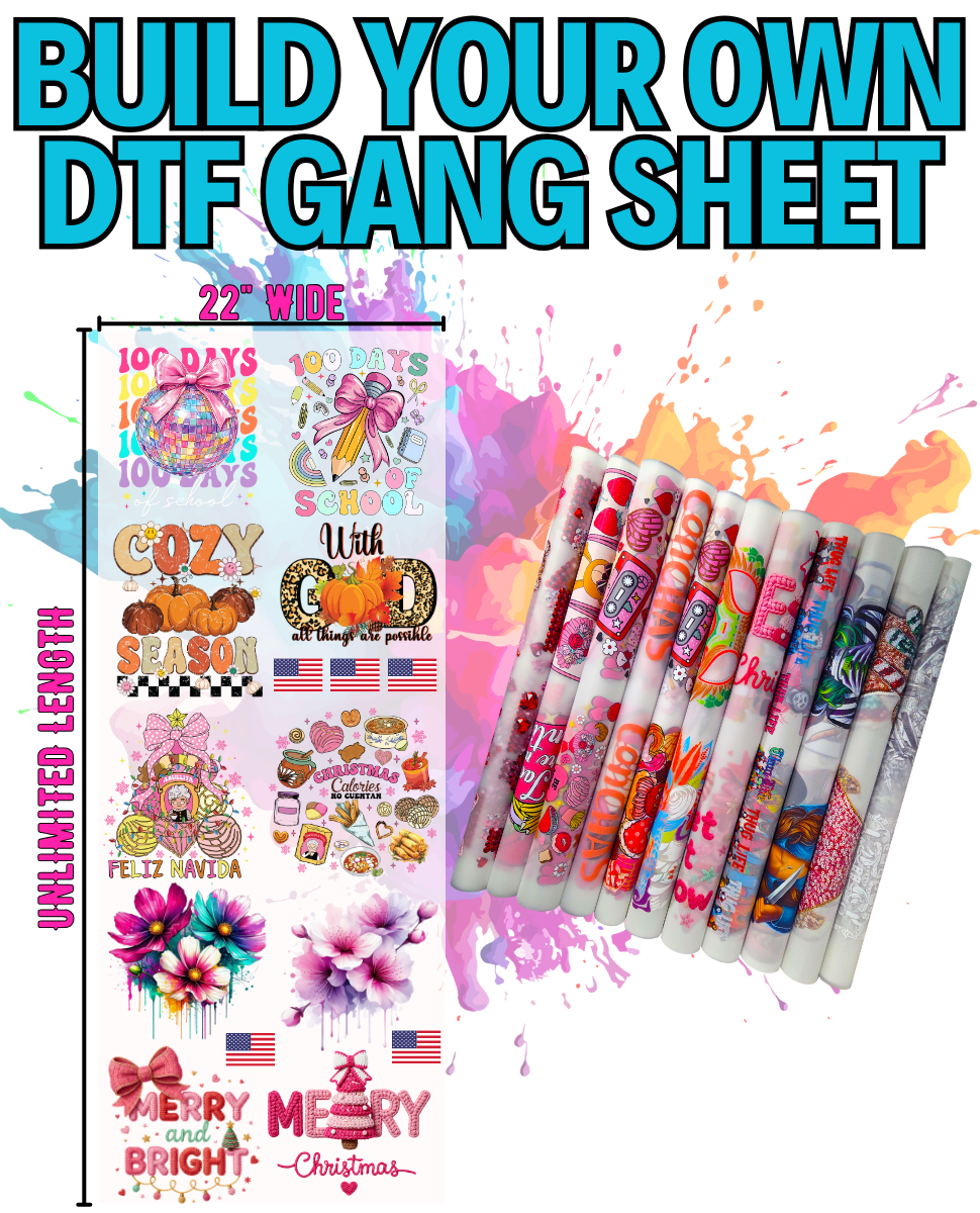 Build Your Own DTF Gang Sheet