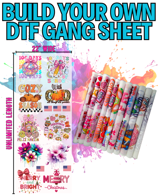 Build Your Own DTF Gang Sheet