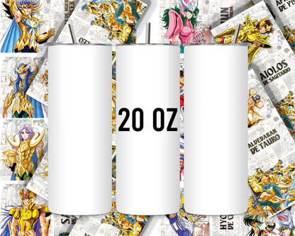 Caballeros del Zodiaco - Saint Seiya - 20 Oz Stainless Steel Tumbler