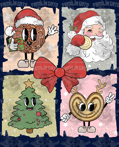 Christmas Bow Mexican #1 DTF Transfer