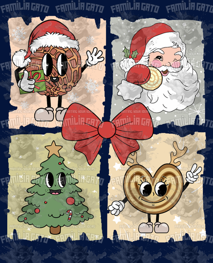 Christmas Bow Mexican #2 DTF Transfer