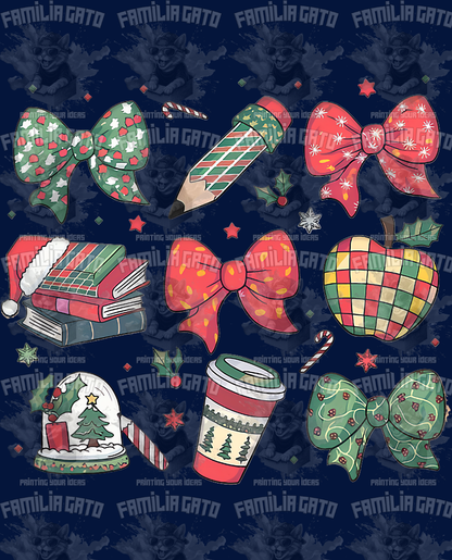 Christmas School #2 DTF Transfer