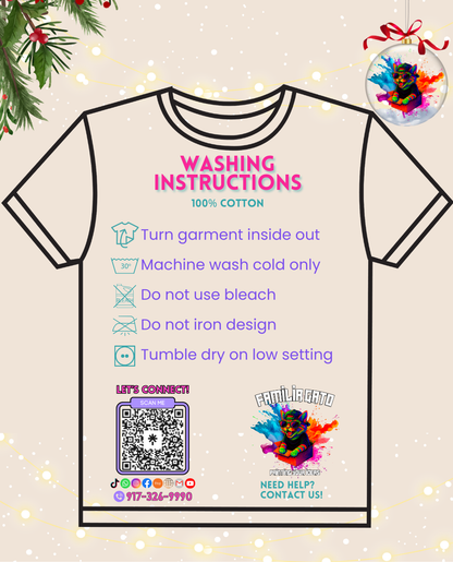 Christmas Faux Sequin Deer T-Shirt