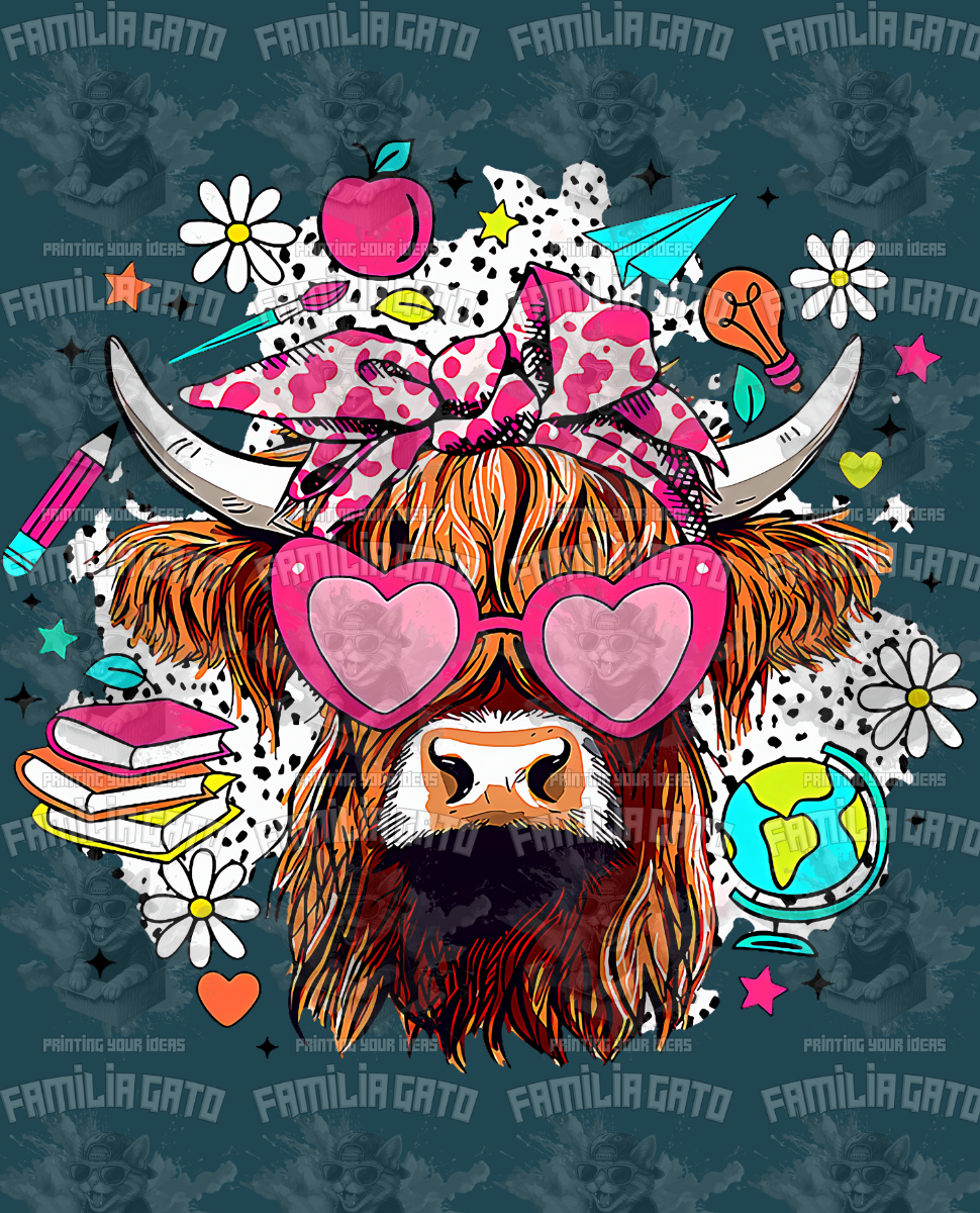 Coquette Cow DTF Transfer