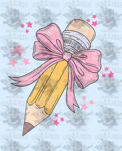 Coquette Pencil #10 DTF Transfer