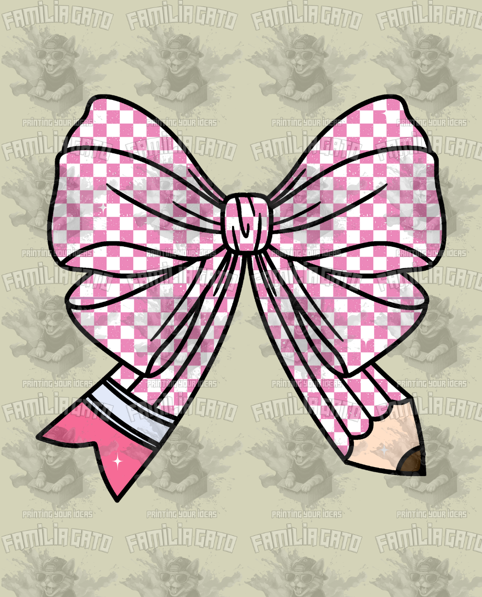 Coquette Pencil #14 DTF Transfer