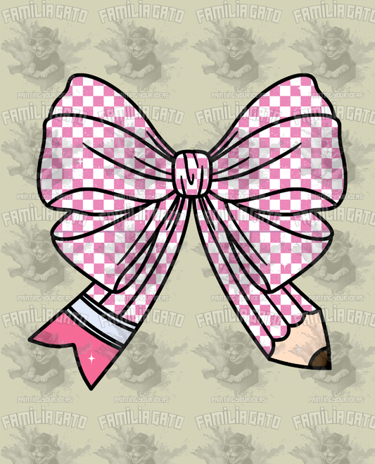 Coquette Pencil #14 DTF Transfer