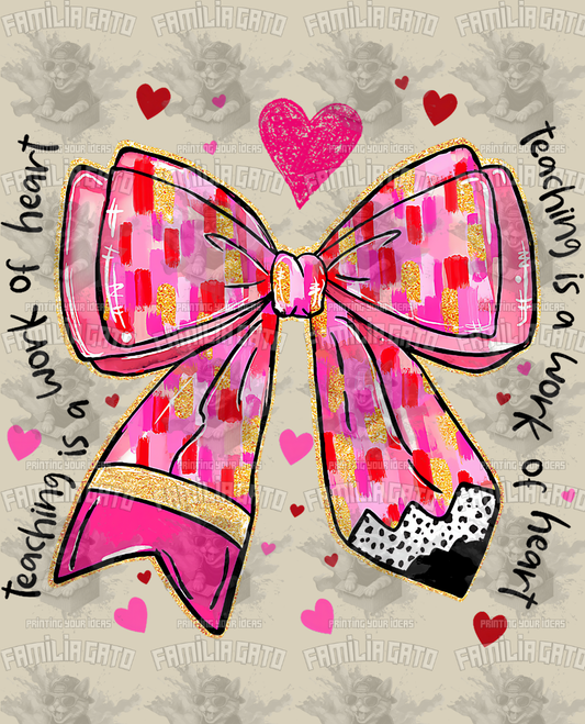 Coquette Pencil #4 DTF Transfer