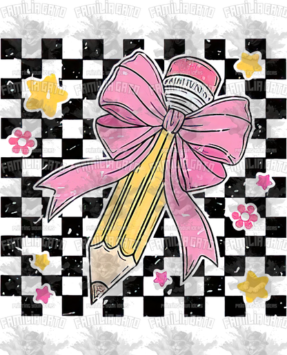 Coquette Pencil #5 DTF Transfer