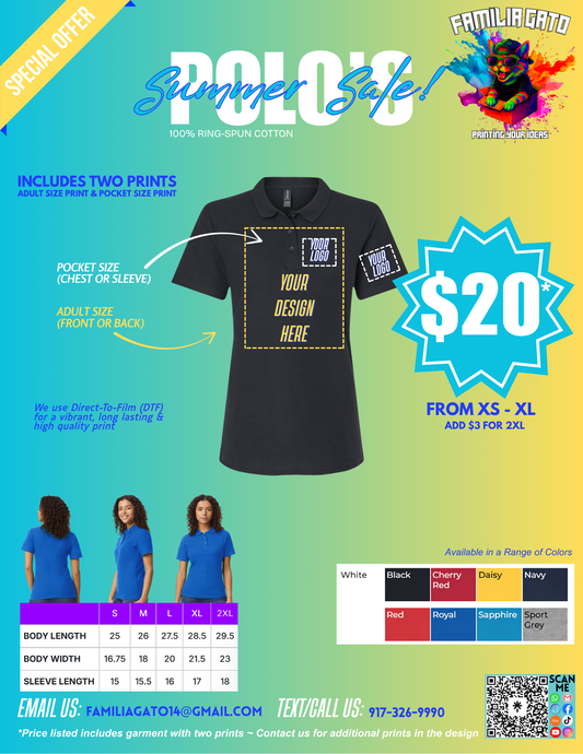 Women's Polo Summer SALE