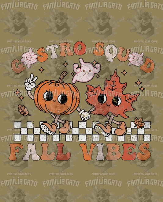 Fall Vibes DTF Transfer