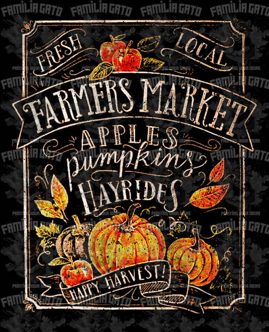 Farmers Market DTF Transfer