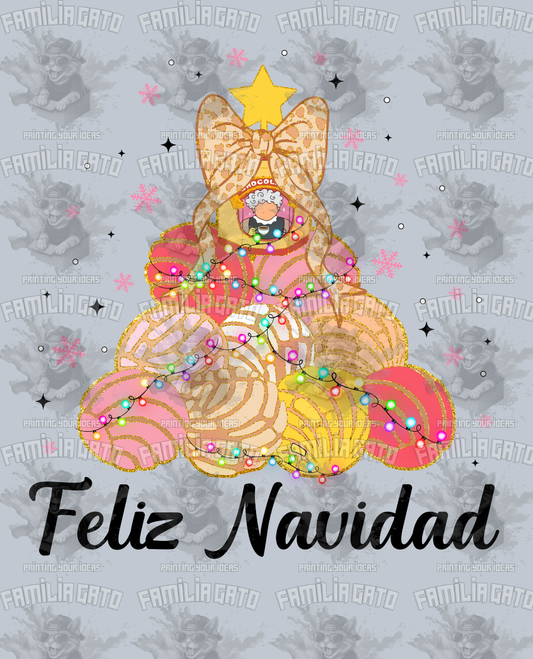 Feliz Navidad Mexican Christmas DTF Transfer