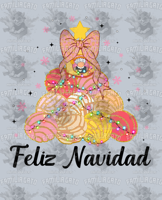 Feliz Navidad Mexican Christmas #2 DTF Transfer