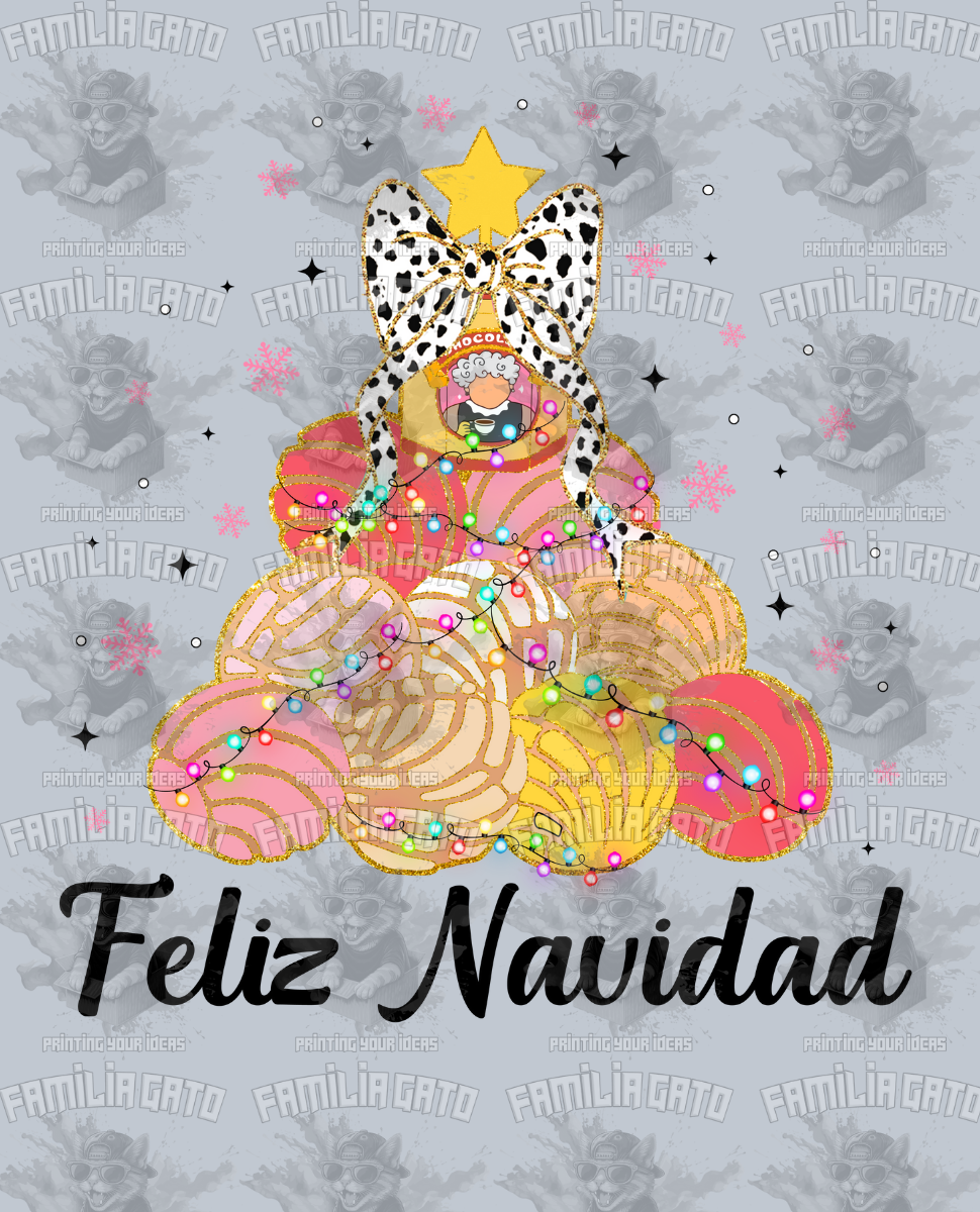 Feliz Navidad Mexican Christmas #3 DTF Transfer