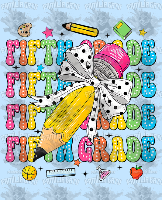 Fifth Grade #1 DTF Transfer