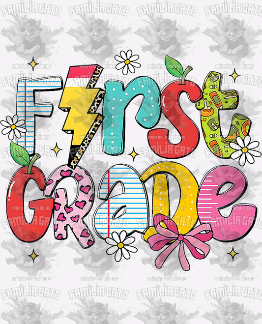 First Grade #1 DTF Transfer