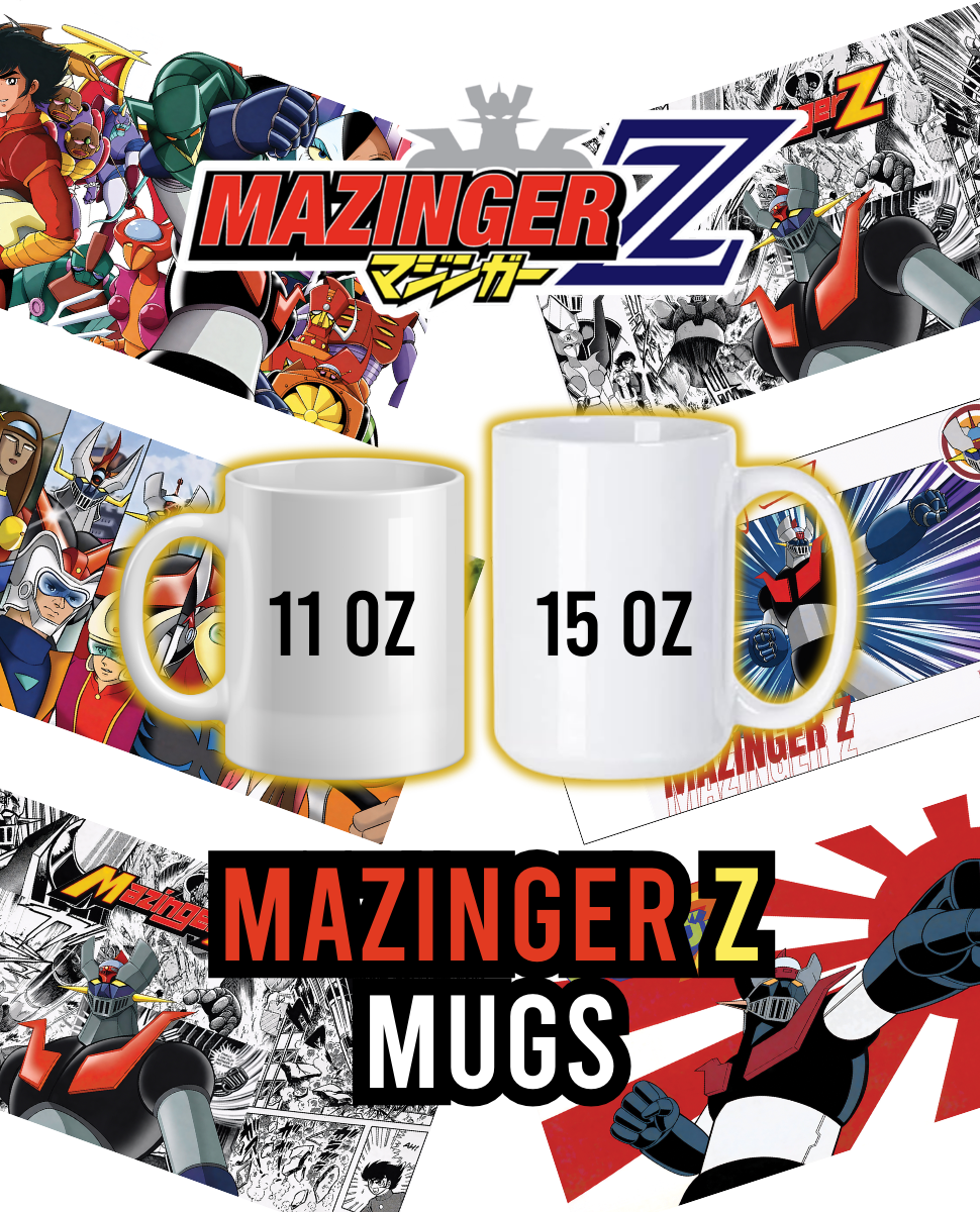 Mazinger Z 11oz & 15oz Mugs