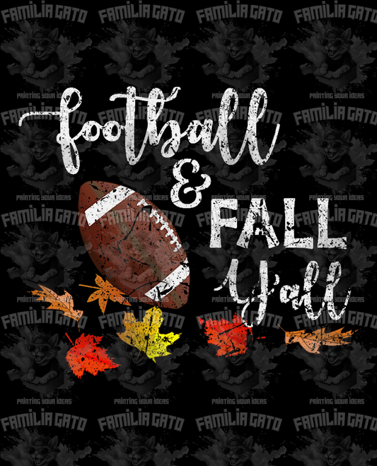 Football & Fall Y'all DTF Transfer