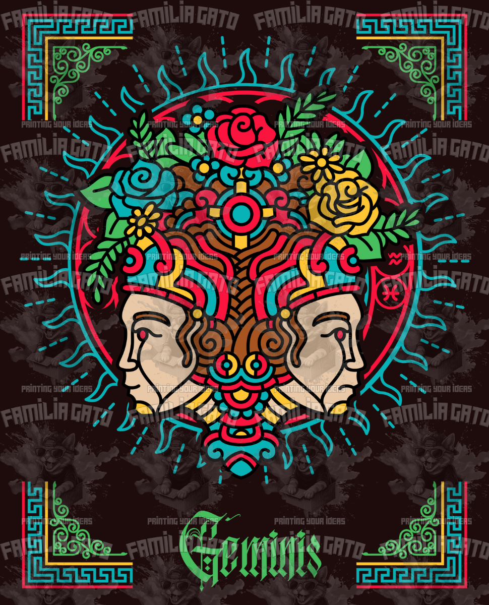 Mayan Style Zodiac Signs DTF Transfers