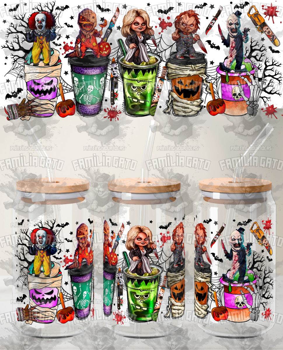 Glass Can Horror Movie #147 UVDTF
