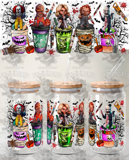 Glass Can Horror Movie #147 UVDTF