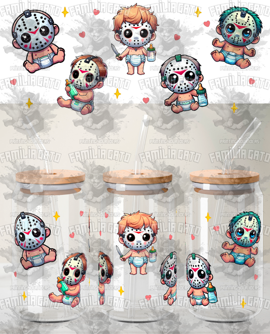 Glass Can Horror Movie #151 UVDTF