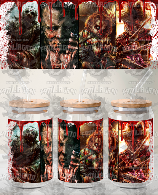 Glass Can Horror Movie #16 UVDTF