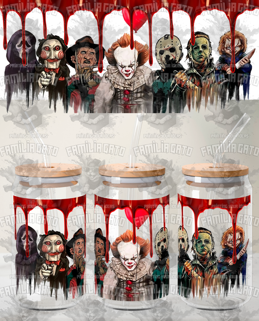 Glass Can Horror Movie #17 UVDTF
