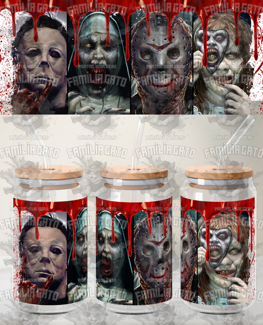Glass Can Horror Movie #18 UVDTF