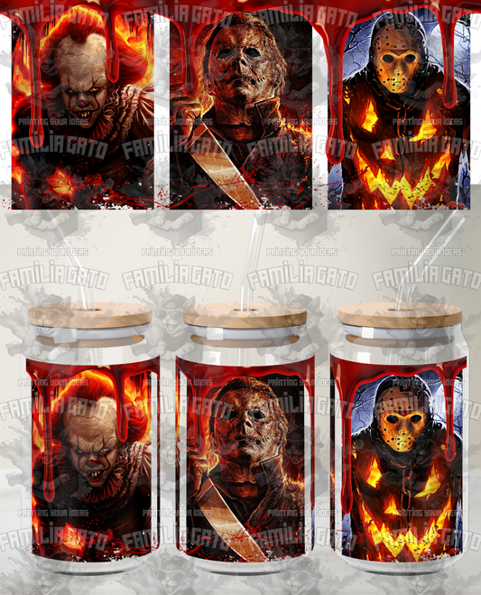 Glass Can Horror Movie #2 UVDTF Wrap