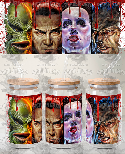 Glass Can Horror Movie #28 UVDTF
