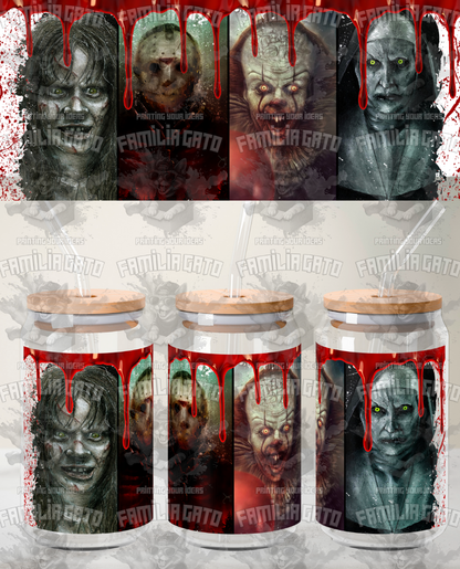 Glass Can Horror Movie #33 UVDTF