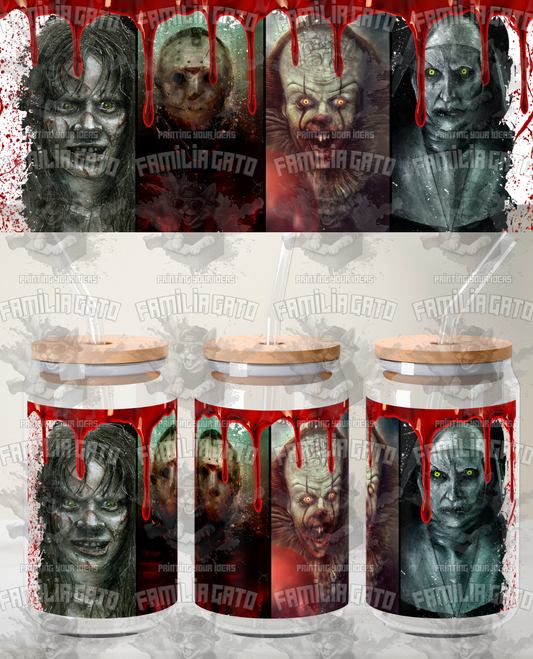 Glass Can Horror Movie #33 UVDTF