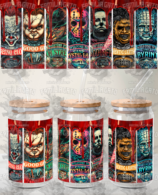 Glass Can Horror Movie #34 UVDTF
