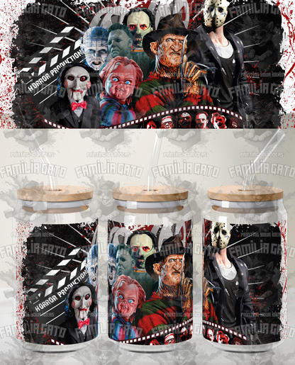 Glass Can Horror Movie #4 UVDTF Wrap