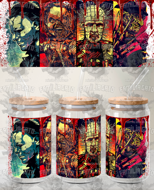 Glass Can Horror Movie #42 UVDTF