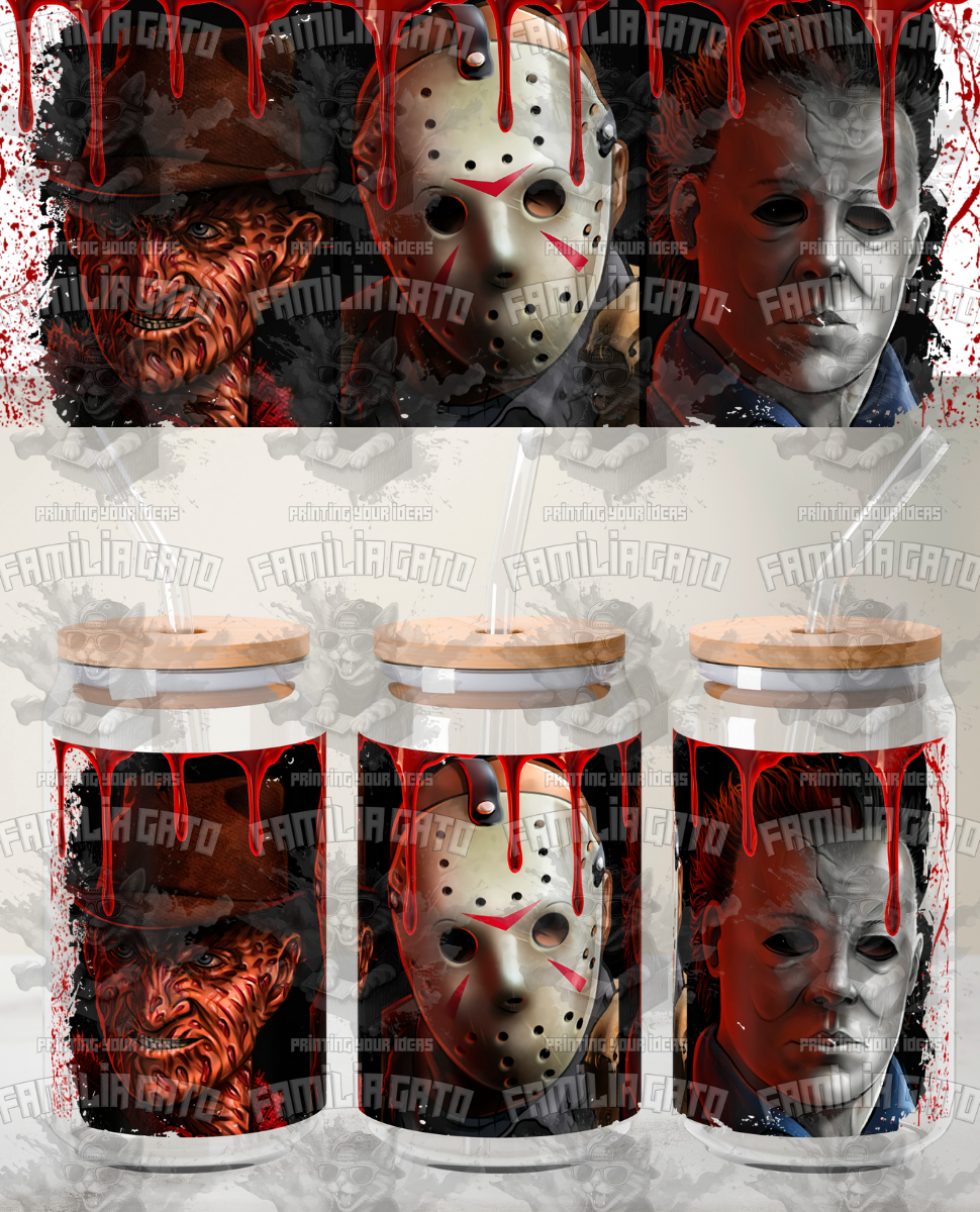Glass Can Horror Movie #47 UVDTF