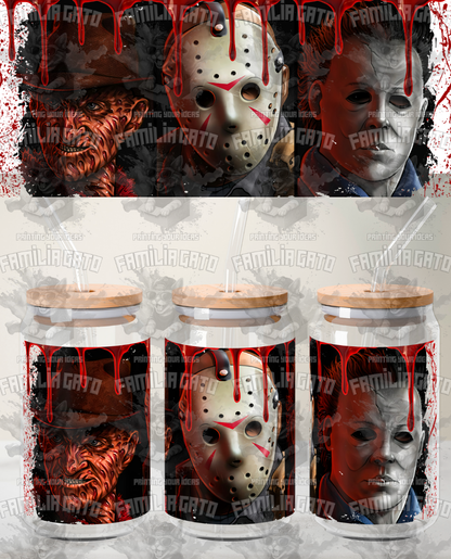 Glass Can Horror Movie #47 UVDTF