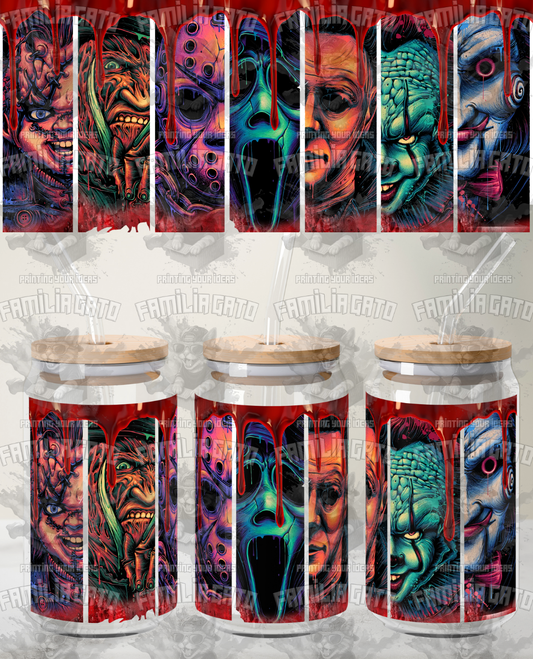 Glass Can Horror Movie #5 UVDTF Wrap