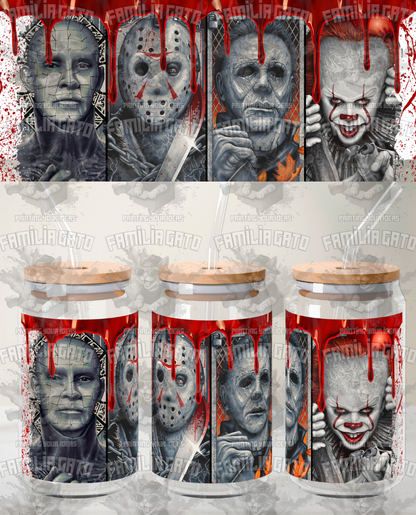 Glass Can Horror Movie #50 UVDTF