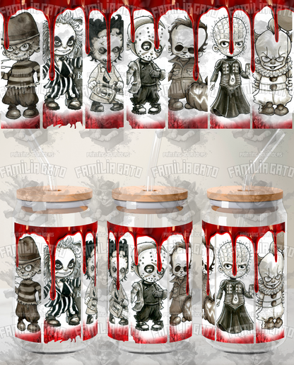 Glass Can Horror Movie #53 UVDTF