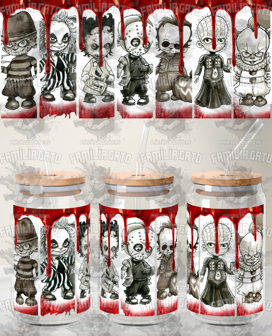 Glass Can Horror Movie #53 UVDTF