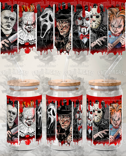 Glass Can Horror Movie #54 UVDTF