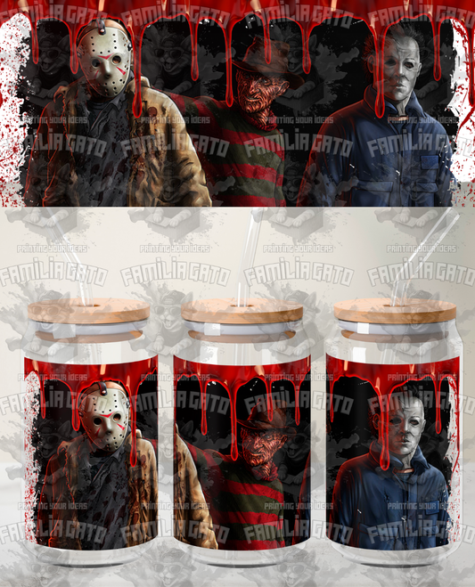 Glass Can Horror Movie #55 UVDTF