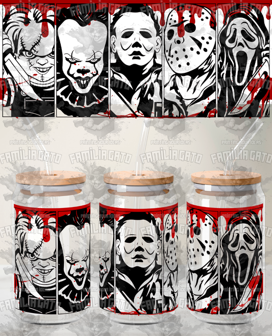 Glass Can Horror Movie #57 UVDTF